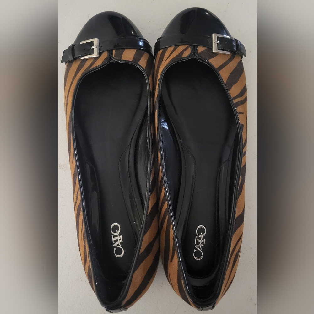Cato animal print flats size 9